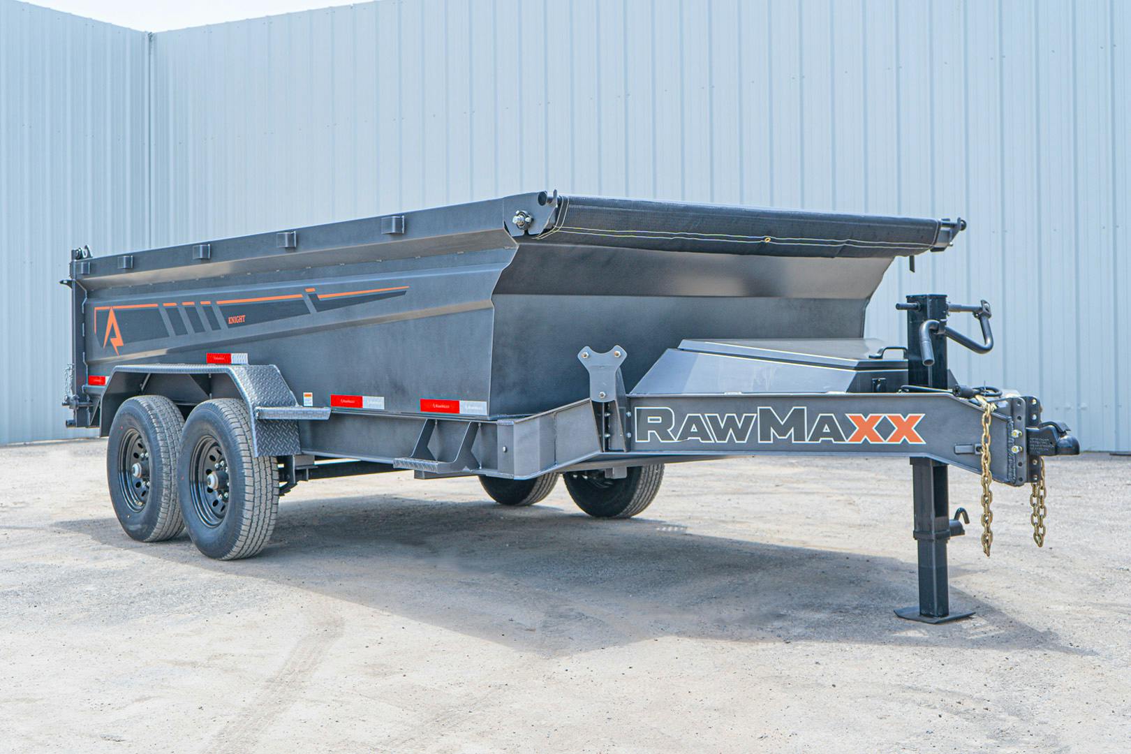 RawMaxx GDX Knight 14' × 83" 14K Dump Trailer