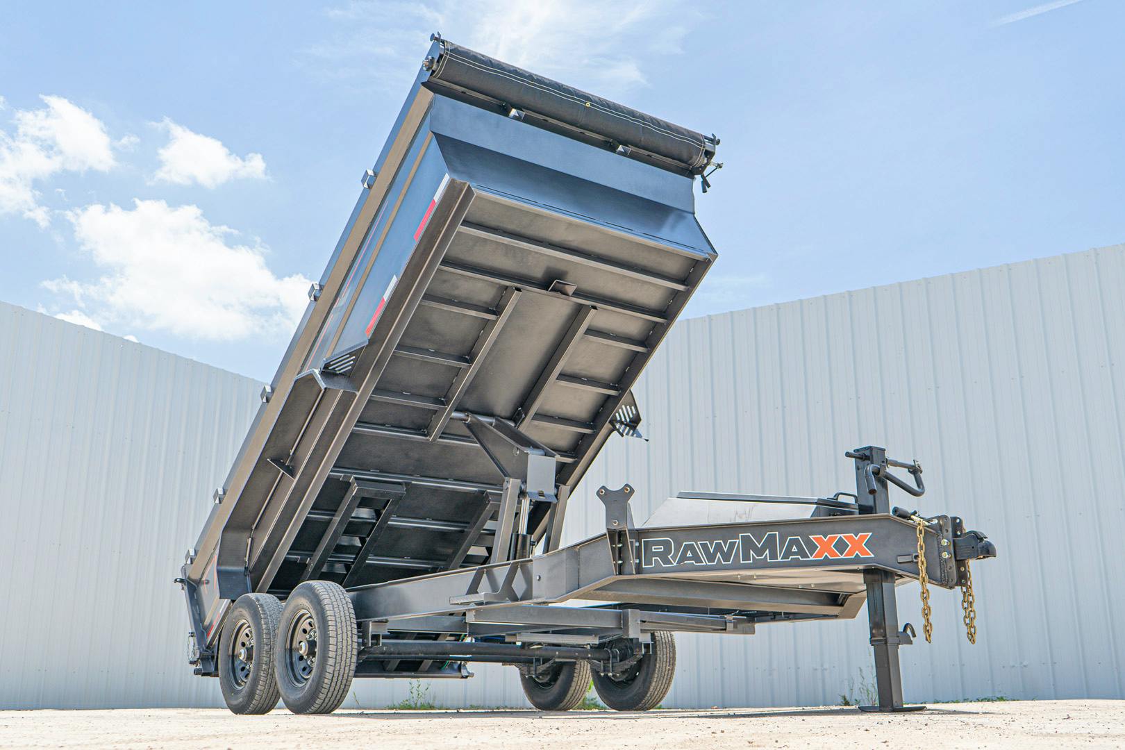 RawMaxx GDX Knight 14' × 83" 14K Dump Trailer