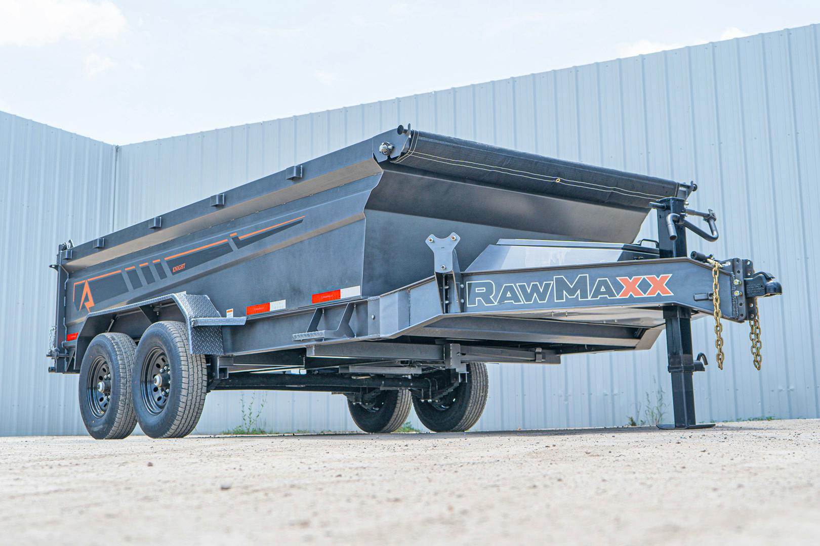 RawMaxx GDX Knight 14' × 83" 14K Dump Trailer