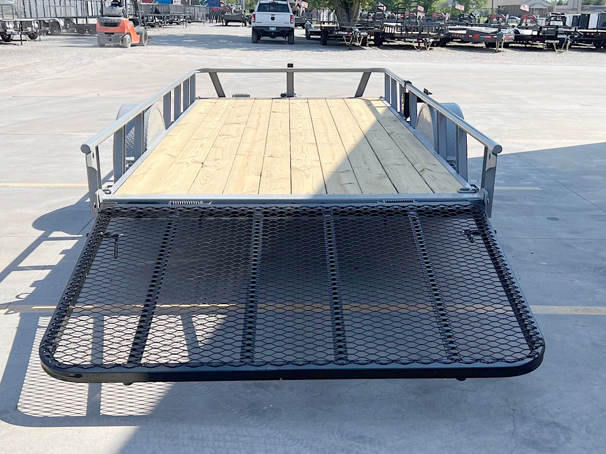 RawMaxx 14'x77" Pipetop Utility Trailer w/4' Gate (UTX) - Image 4