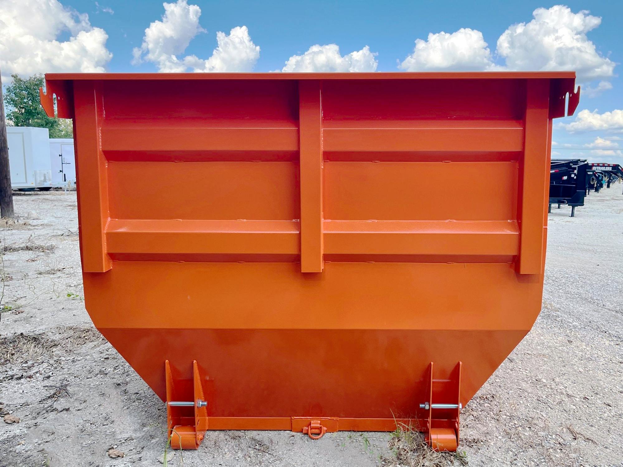 ARC Trailers 14' 20YD Steel Dumpster Bin w/ 6' Sides - Stock #85521 - Image 2 of 5