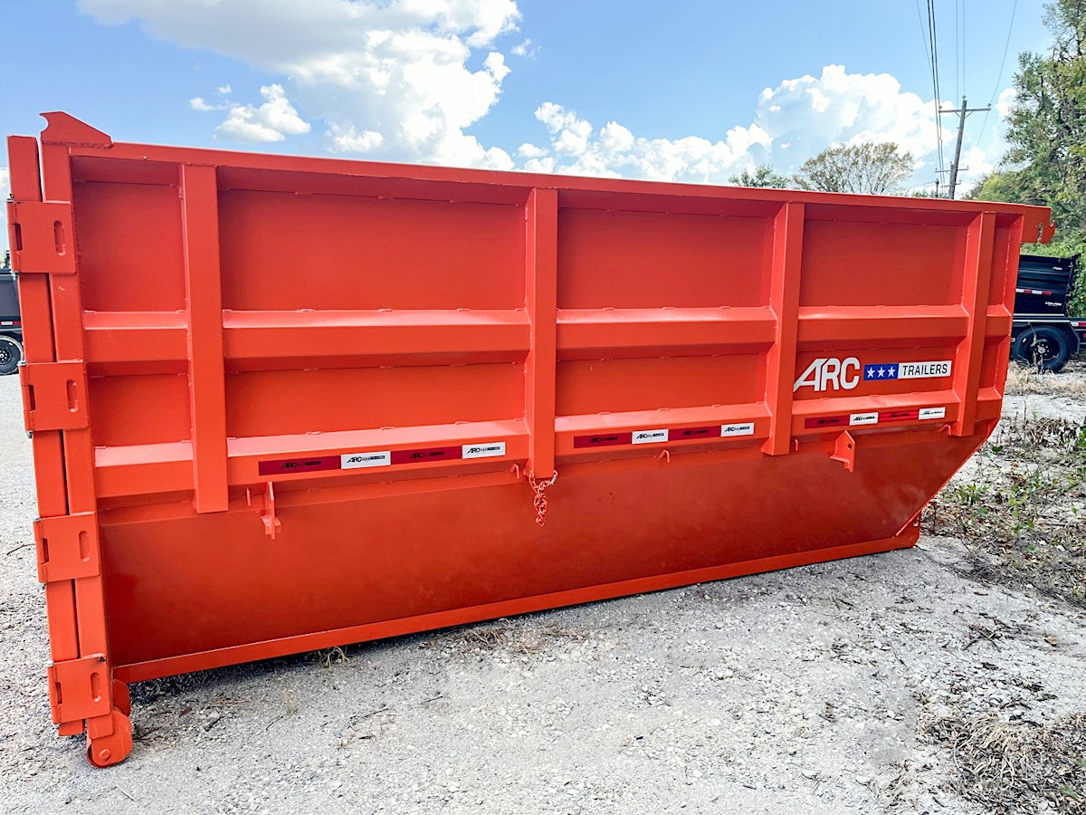 ARC Trailers 14' 20YD Steel Dumpster Bin w/ 6' Sides - Image 3