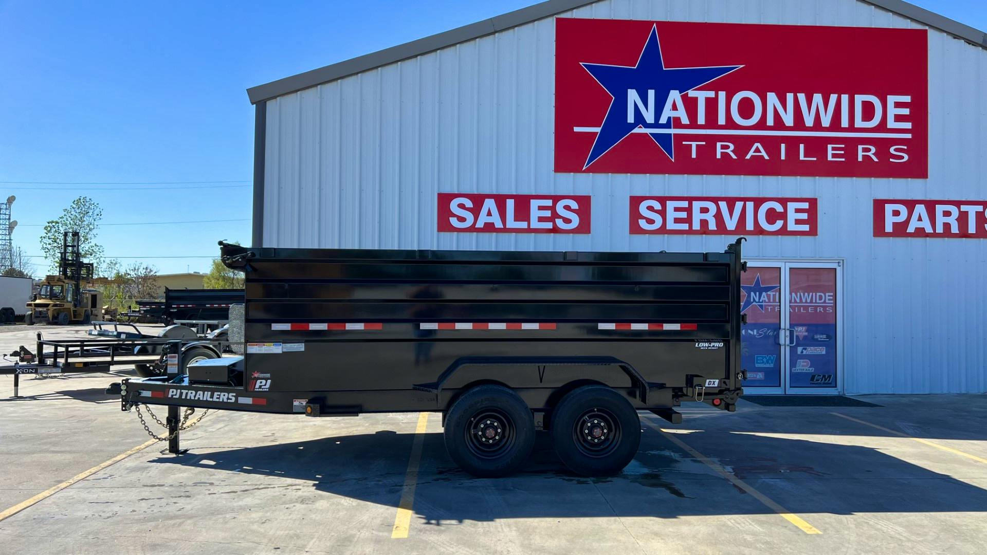 PJ Trailers 14'x83" 16k Low Pro Dump Trailer w/ 4' Sides (DX) - Image 6