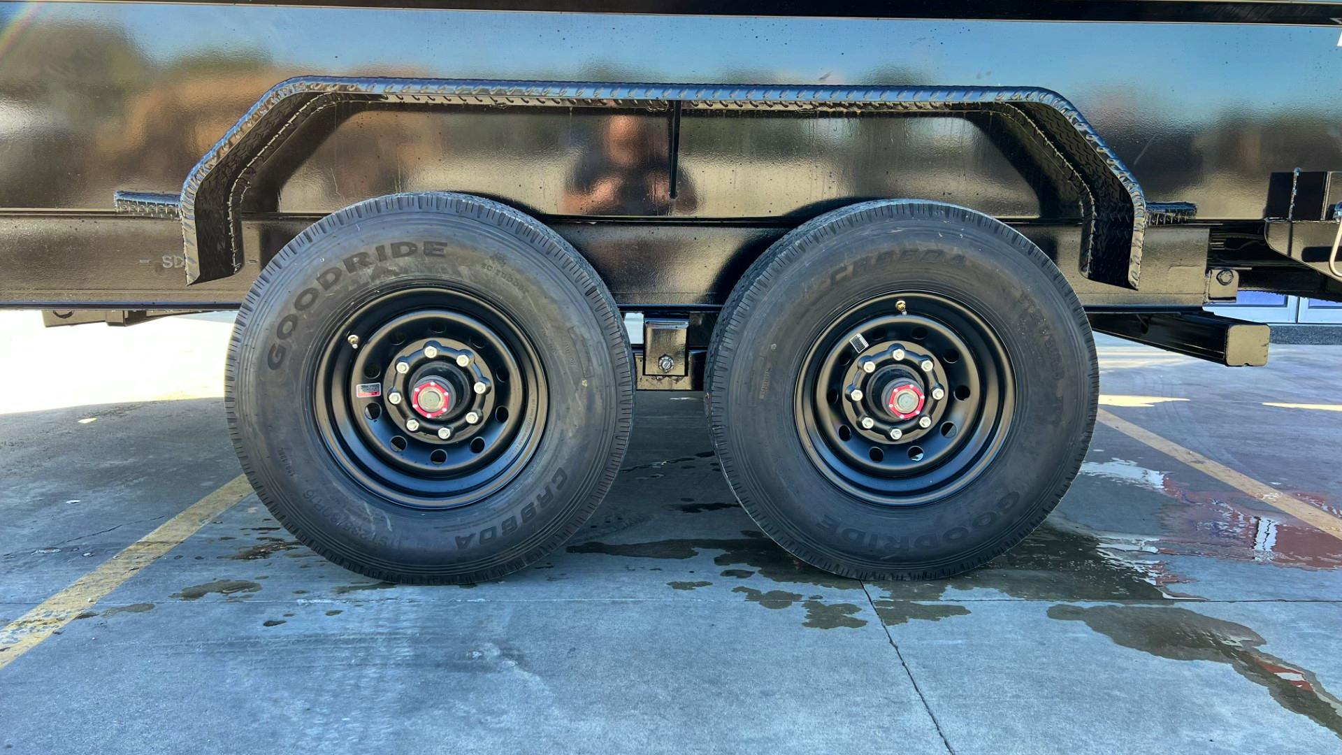 PJ Trailers 14'x83" 16k Low Pro Dump Trailer w/ 4' Sides (DX) - Image 7