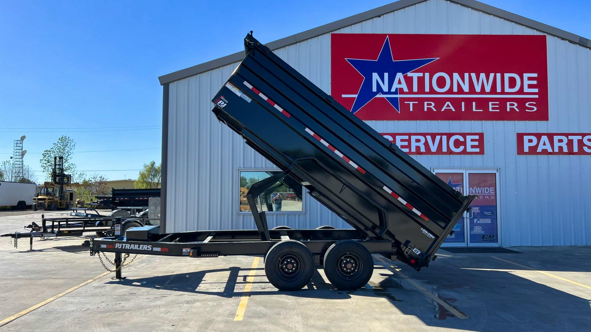 PJ Trailers 14'x83" 16k Low Pro Dump Trailer w/ 4' Sides (DX) - Image 8