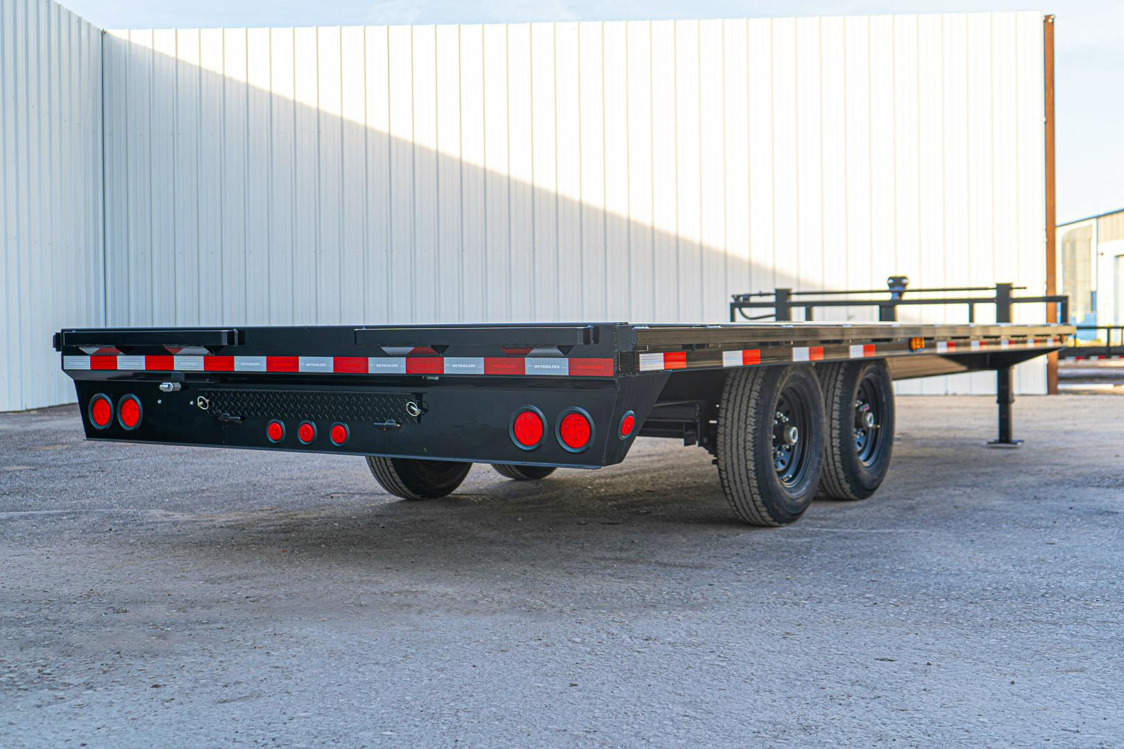 PJ Trailers 20'x102" 8" I-Beam Deckover Flatbed Trailer (F8) - Image 14