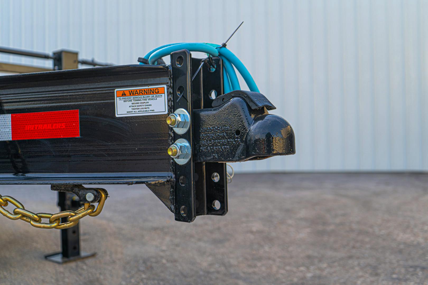 PJ Trailers 20'x102" 8" I-Beam Deckover Flatbed Trailer (F8) - Image 6