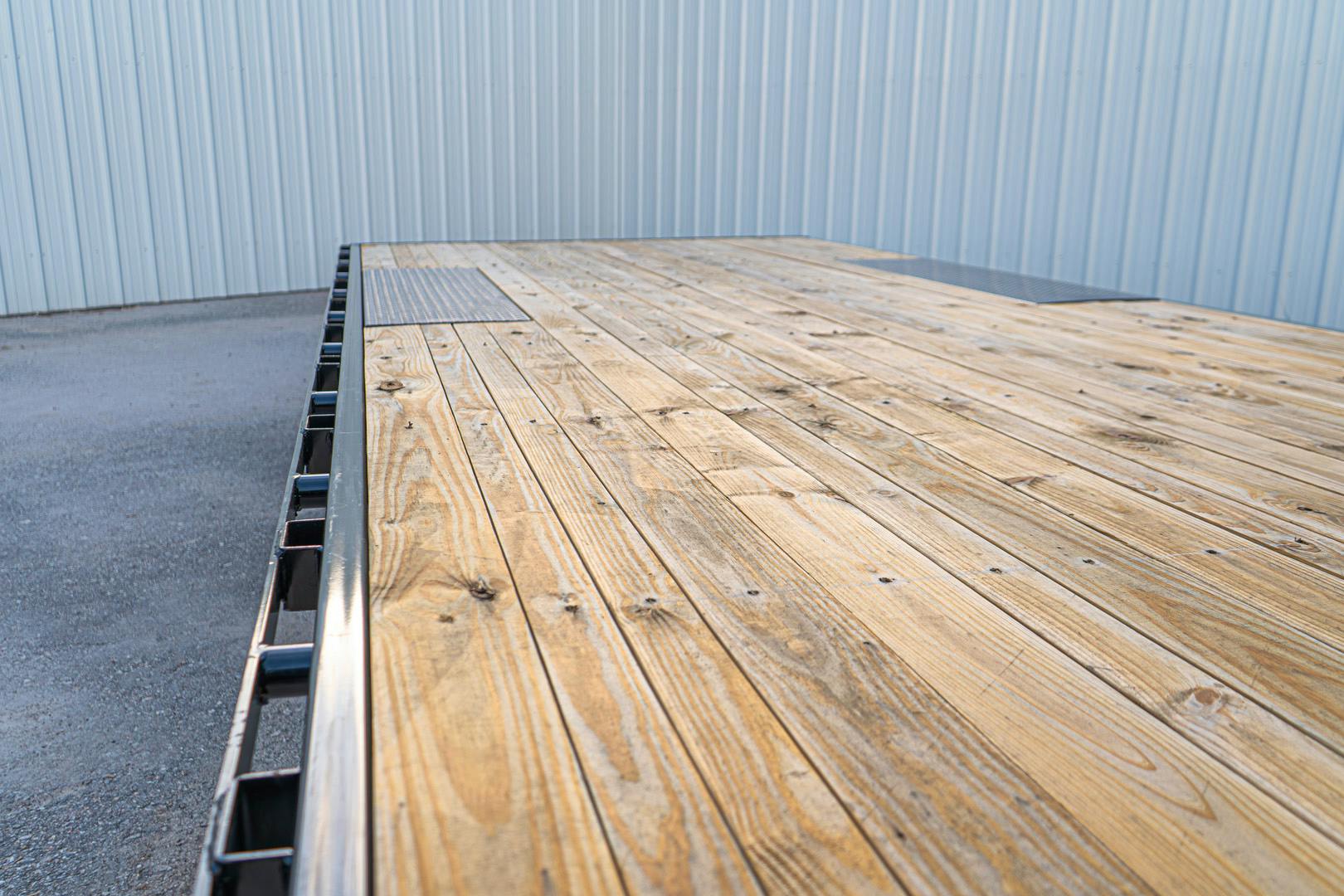 PJ Trailers 20'x102" 8" I-Beam Deckover Flatbed Trailer (F8) - Image 8