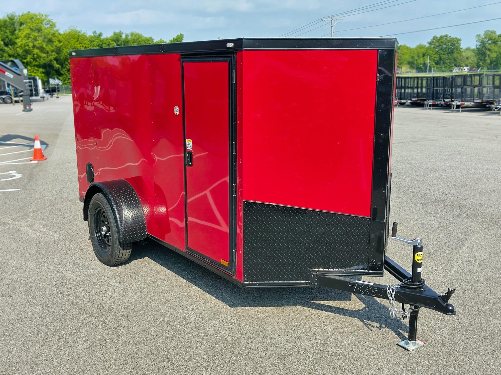Spartan 5'x10' Enclosed Cargo Trailer w/ Rear Ramp Door (C1) - Image 1