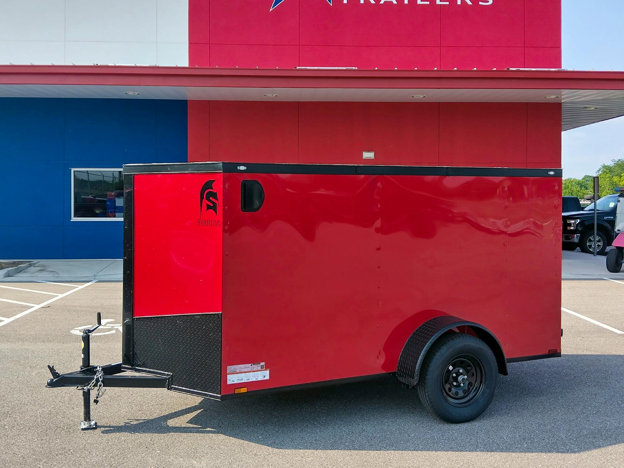 Spartan 5'x10' Enclosed Cargo Trailer w/ Rear Ramp Door (C1) - Image 3