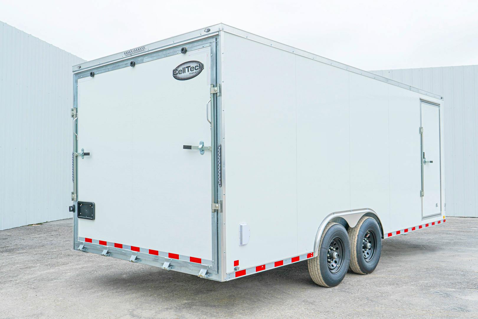 CellTech 8.5'x20' All-Steel Enclosed Cargo Trailer w/ Rear Ramp Door (C2) - Image 8