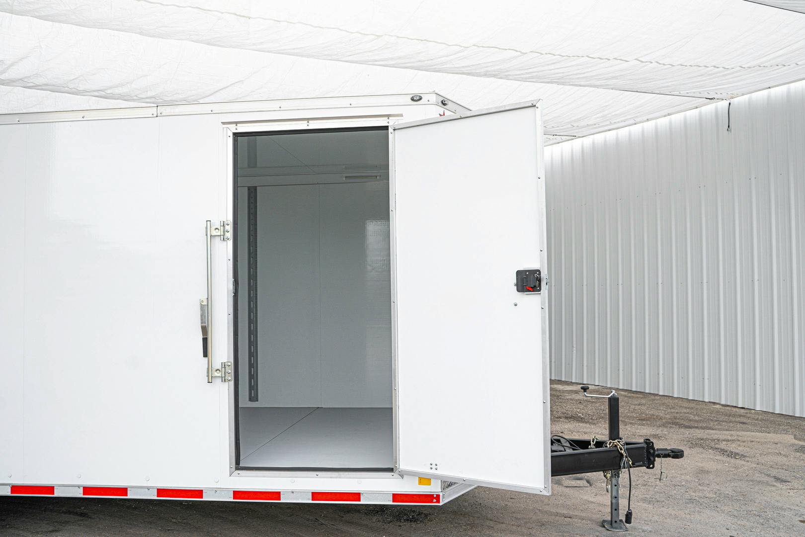 CellTech 8.5'x16' All-Steel Enclosed Cargo Trailer w/ Rear Barn Doors (C2) - Stock #85562 - Image 5 of 14