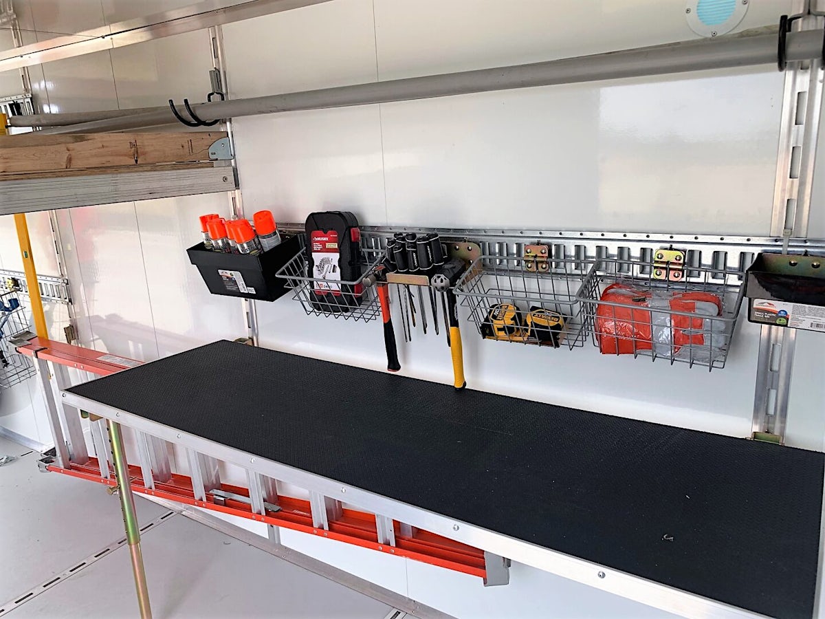 CellTech 8.5'x16' All-Steel Enclosed Cargo Trailer w/ Rear Barn Doors (C2) - Image 10