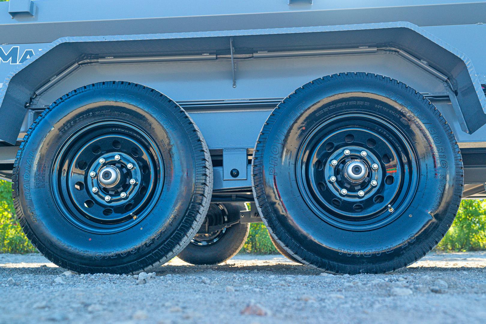 RawMaxx GDX 14' × 83" 14K Dump Trailer