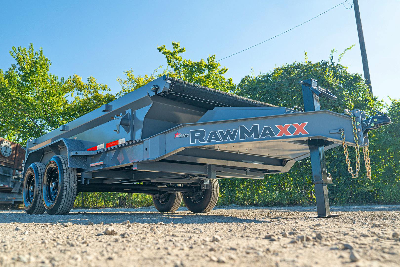 RawMaxx GDX 14' × 83" 14K Dump Trailer