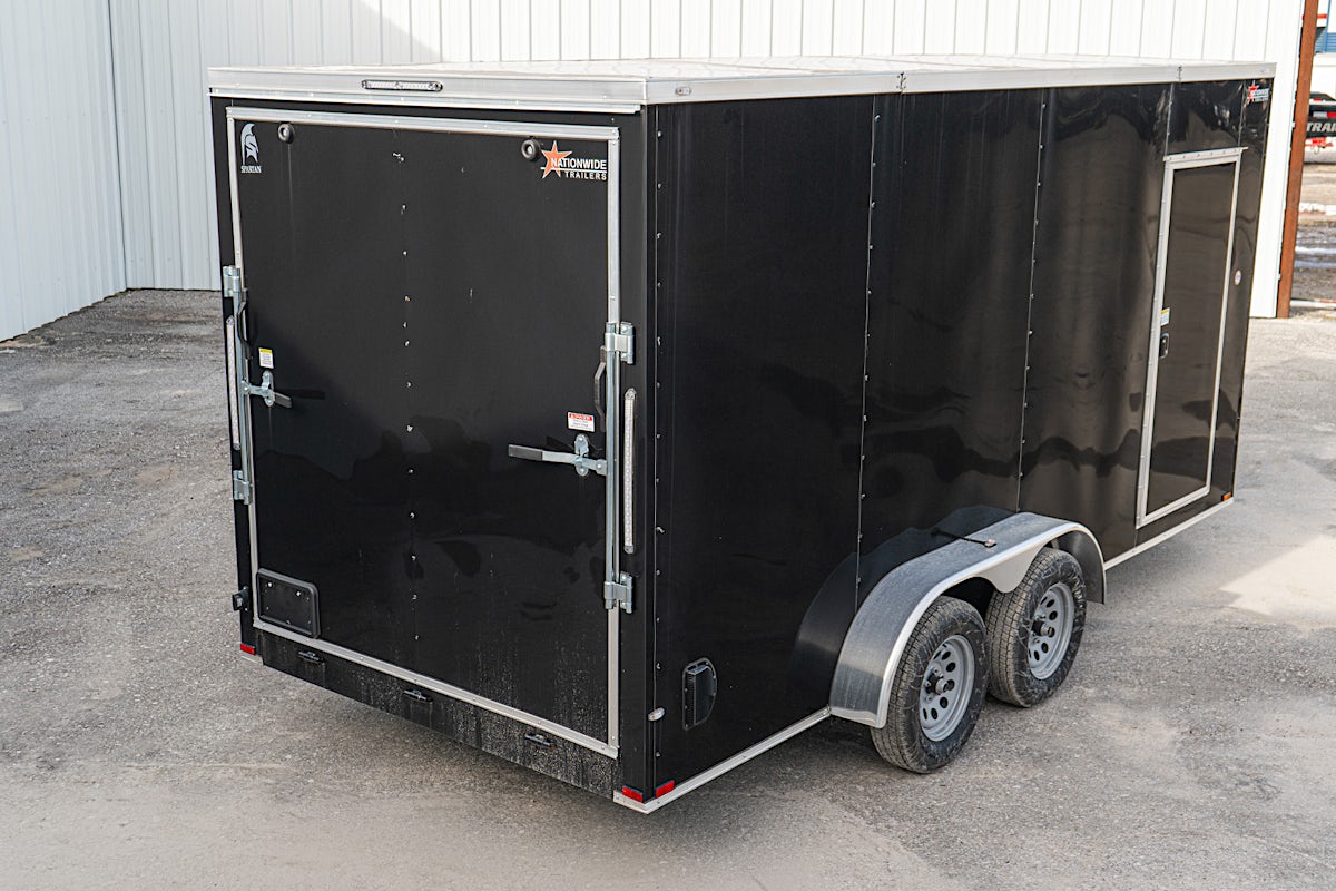 Spartan 7'x16' Enclosed Cargo Trailer w/ Rear Ramp Door (C2) - Image 14