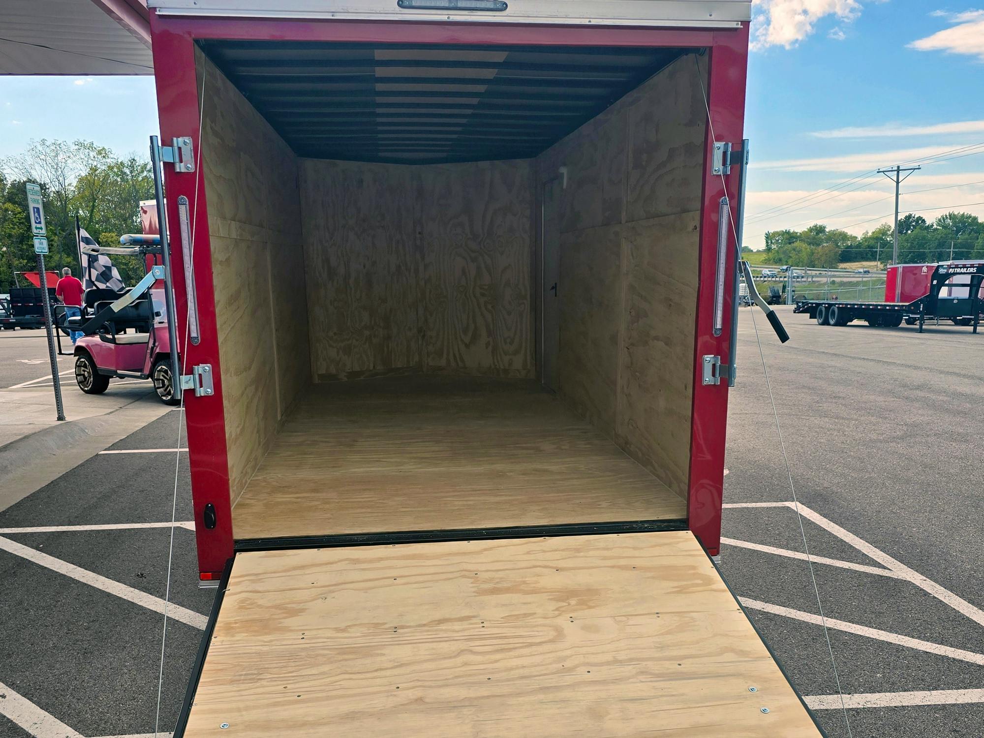 Spartan 7'x16' Enclosed Cargo Trailer w/ Rear Ramp Door (C2) - Image 3