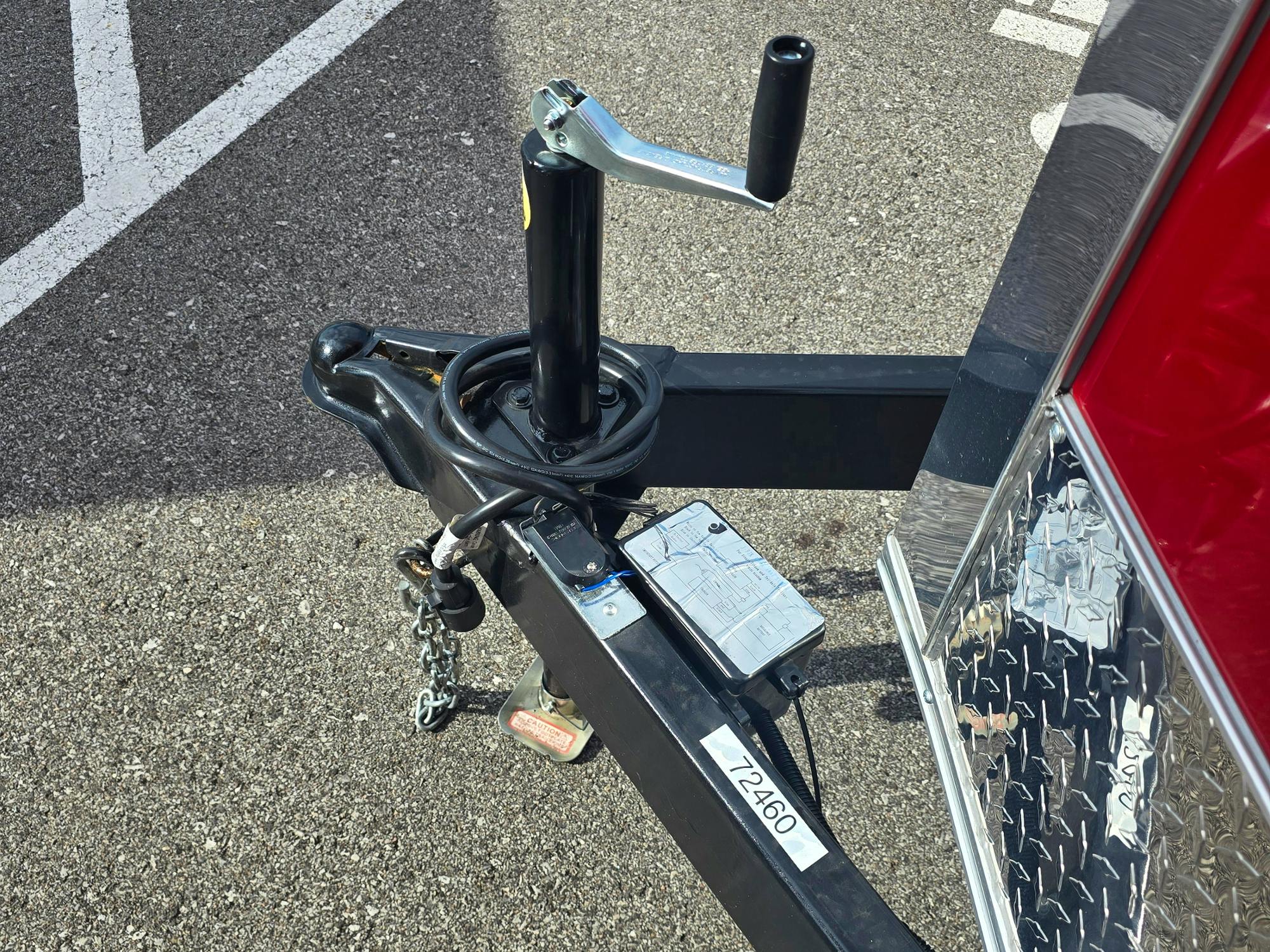 Spartan 7'x16' Enclosed Cargo Trailer w/ Rear Ramp Door (C2) - Image 5