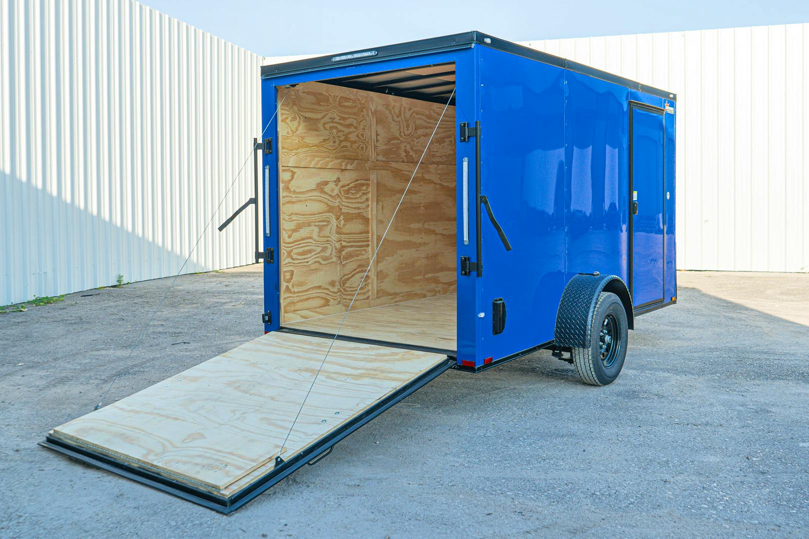 Spartan 6'x12' Enclosed Cargo Trailer w/ Rear Ramp Door (C1) - Image 13