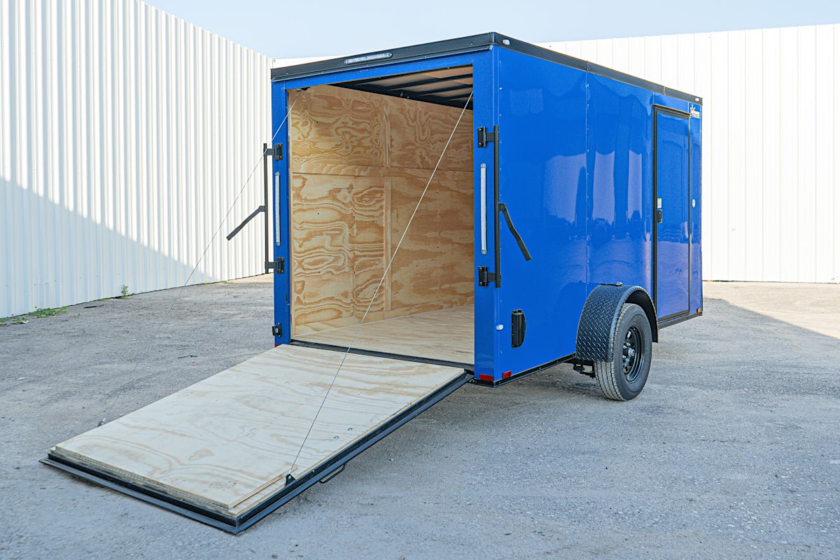 Spartan 6'x12' Enclosed Cargo Trailer w/ Rear Ramp Door (C1) - Image 13
