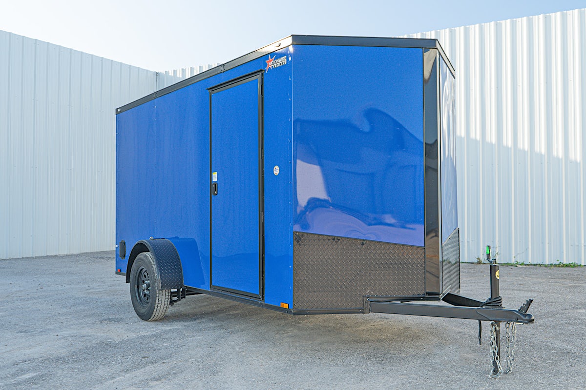 Spartan 6'x12' Enclosed Cargo Trailer w/ Rear Ramp Door (C1) - Image 2
