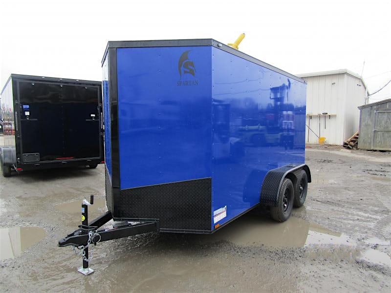 Spartan 6'x12' Enclosed Cargo Trailer w/ Rear Ramp Door (C2) - Image 2
