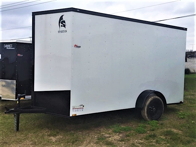 Spartan 6'x12' Enclosed Cargo Trailer w/ Rear Ramp Door (C1) - Image 3
