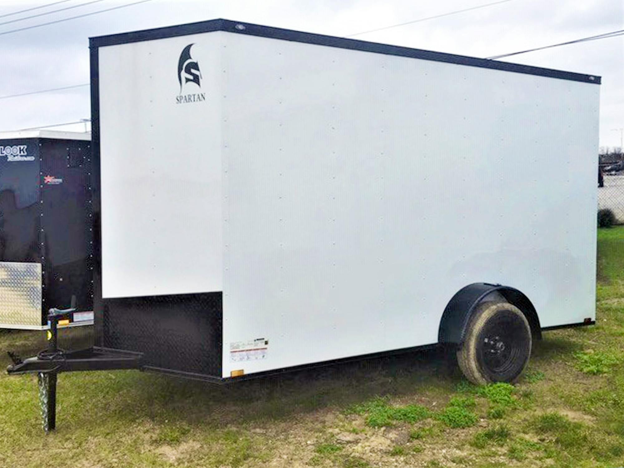 Spartan 6'x12' Enclosed Cargo Trailer w/ Rear Ramp Door (C1) - Stock #85593 - Image 2 of 6