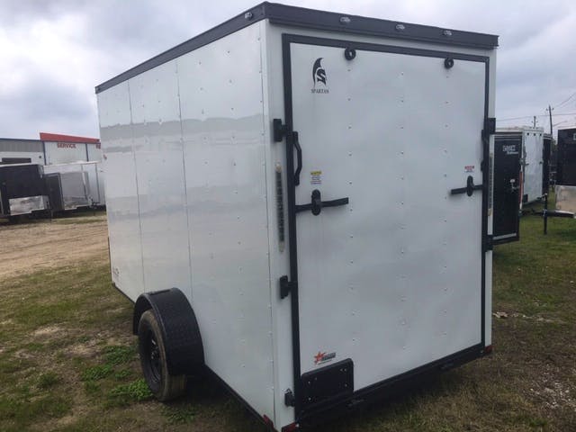 Spartan 6'x12' Enclosed Cargo Trailer w/ Rear Ramp Door (C1) - Image 1