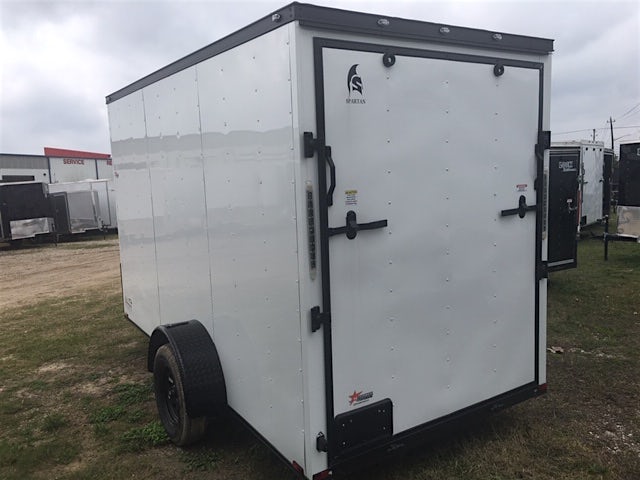 Spartan 6'x12' Enclosed Cargo Trailer w/ Rear Ramp Door (C1) - Image 1