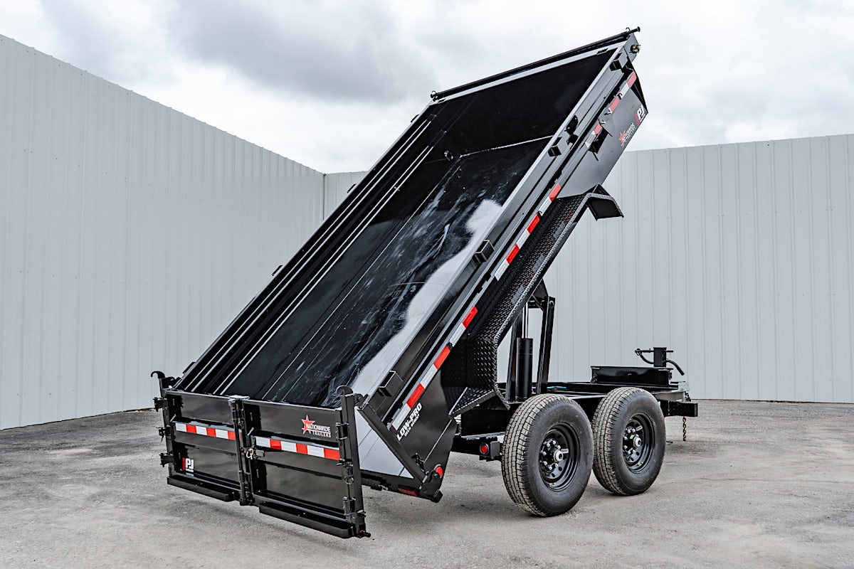 PJ Trailers 12'x83" Low Pro Dump Trailer w/ 2' Sides (DL) - Image 19