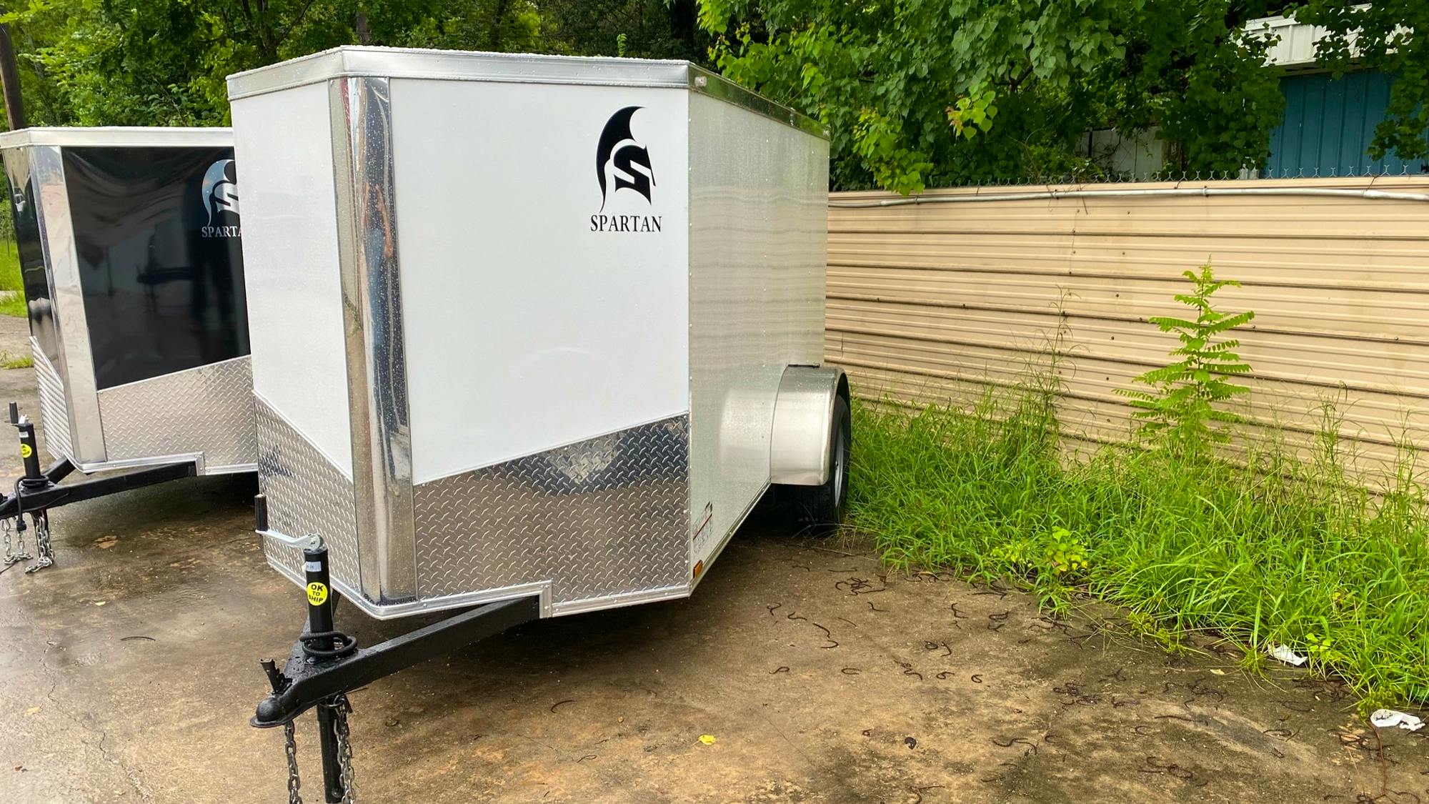 Spartan 5'x10' Enclosed Cargo Trailer w/ Rear Ramp Door (C1) - Image 1