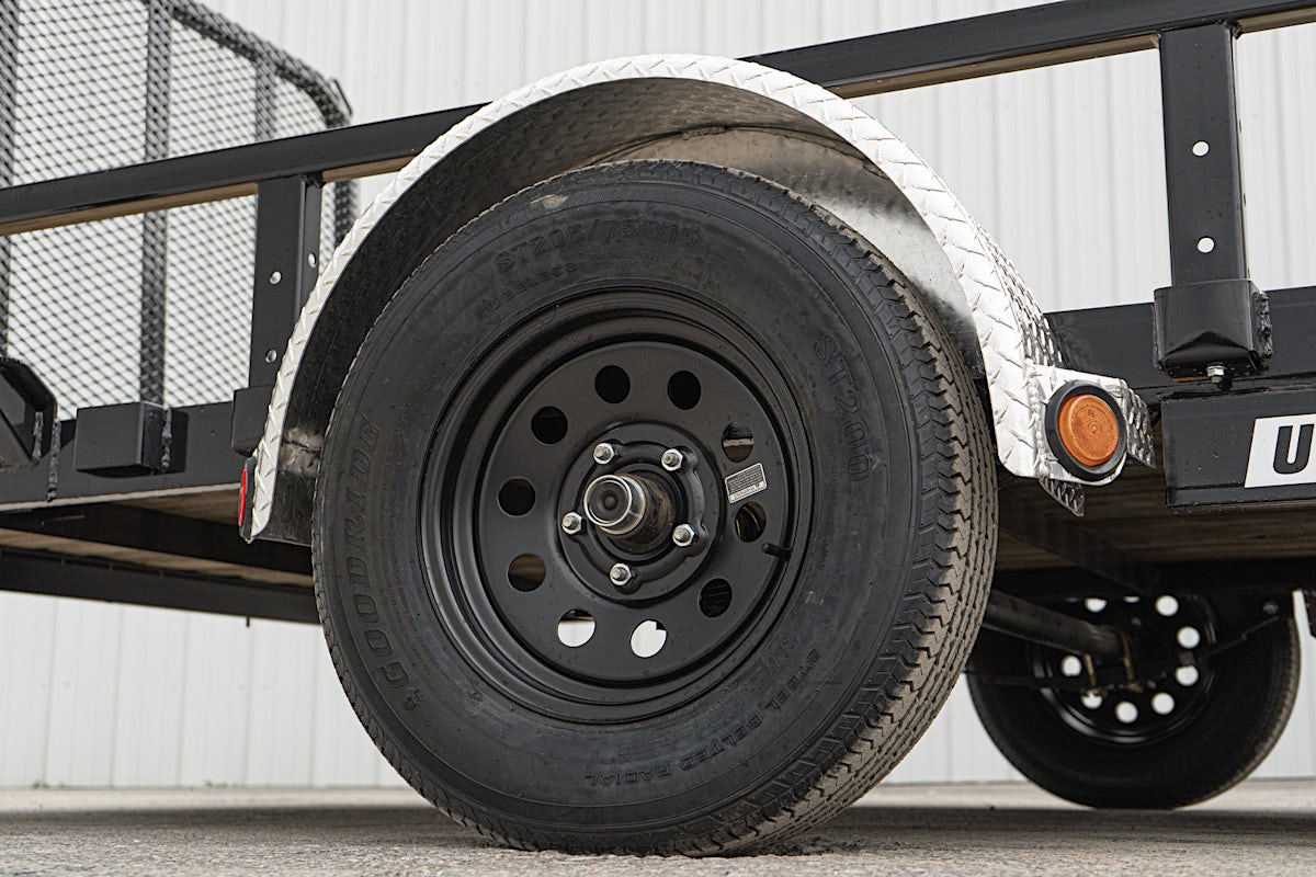 PJ Trailers 14'x83" Single Axle 4" Channel Utility Trailer (U8) - Image 4