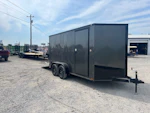 Spartan 7'x14' Motorcycle Enclosed Cargo Trailer w/ Rear Ramp Door Stock #85646 - Thumbnail 7