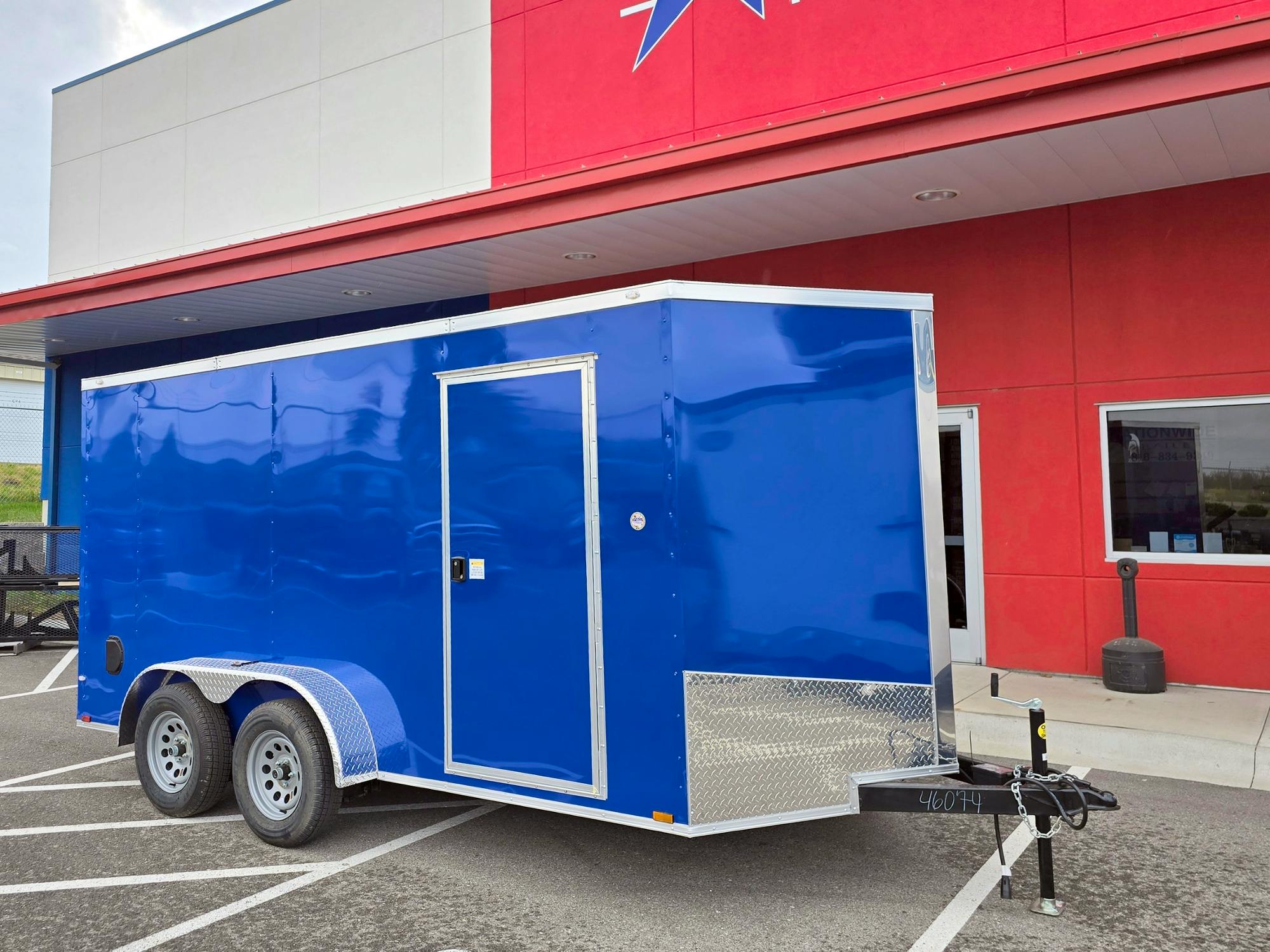 Spartan 7'x14' Enclosed Cargo Trailer w/ Rear Ramp Door (C2) - Image 1