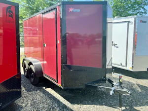 Spartan 6'x12' Enclosed Cargo Trailer w/ Rear Ramp Door (C2)