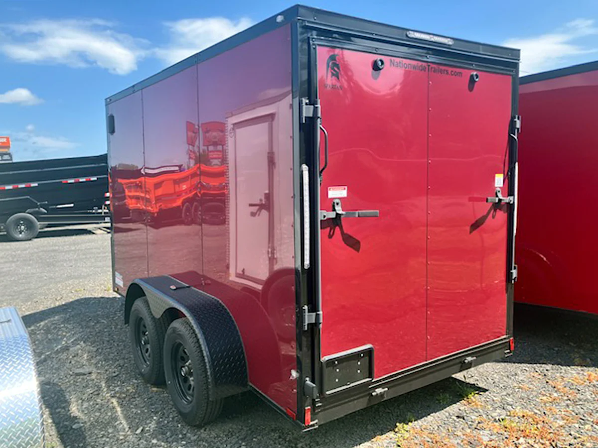 Spartan 6'x12' Enclosed Cargo Trailer w/ Rear Ramp Door (C2) - Stock #85667 - Image 3 of 4 Spartan 6'x12' Enclosed Cargo Trailer w/ Rear Ramp Door (C2) - Stock #85667 - Image 3 of 4