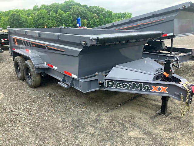 RawMaxx 14'x83" GDX Knight Dump Trailer (GDXK) - Stock #85675 - Image 2 of 7
