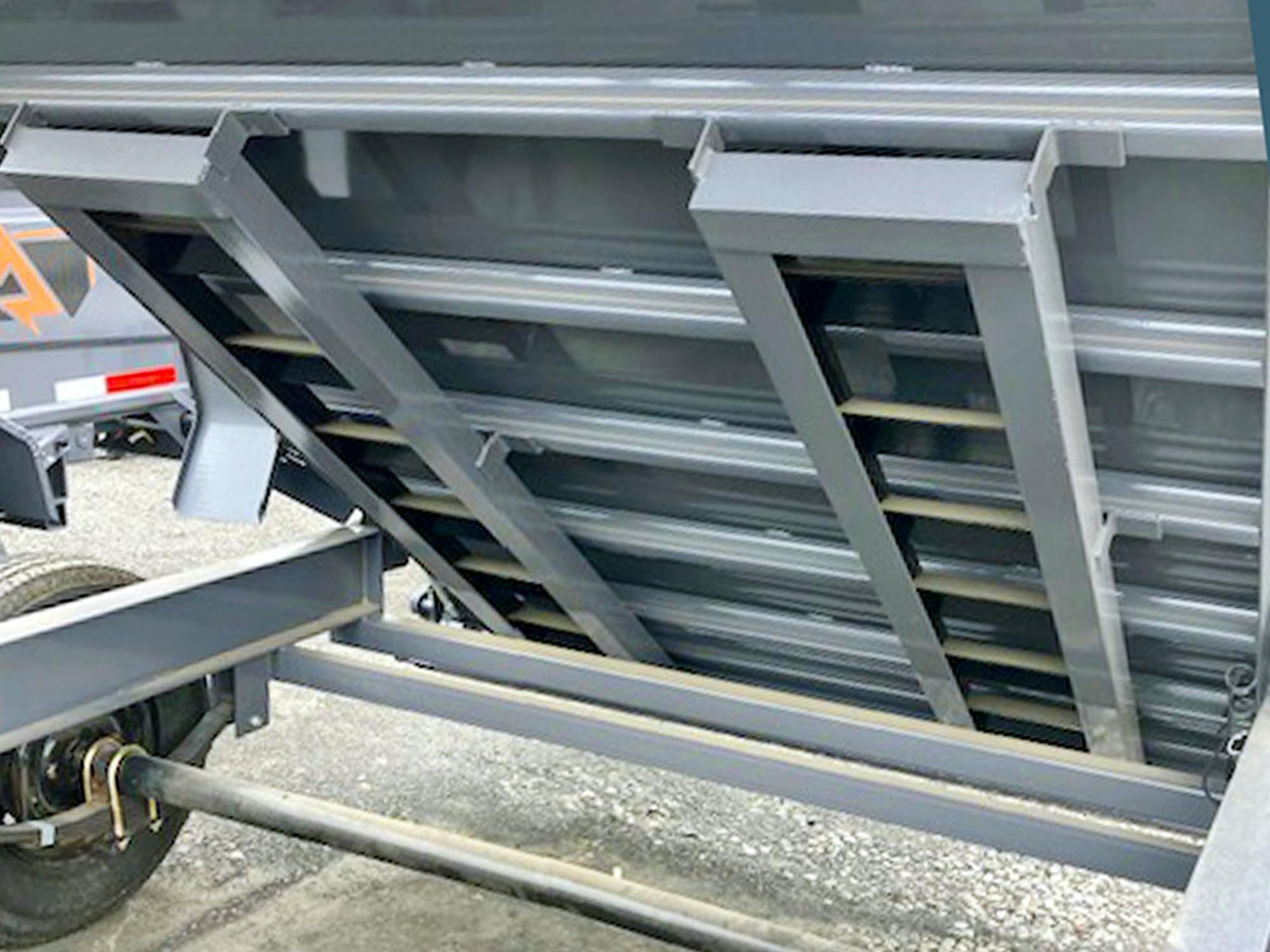 RawMaxx 14'x83" GDX Knight Dump Trailer (GDXK) - Stock #85675 - Image 6 of 7