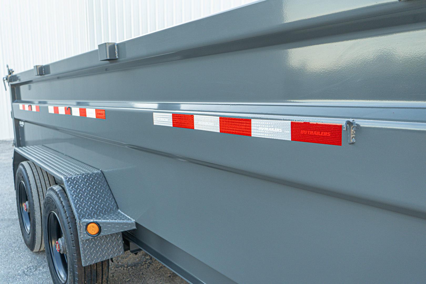 PJ Trailers 16'x83" Gooseneck HD Low Pro Dump Trailer w/ 3' Sides (DE) - Image 17