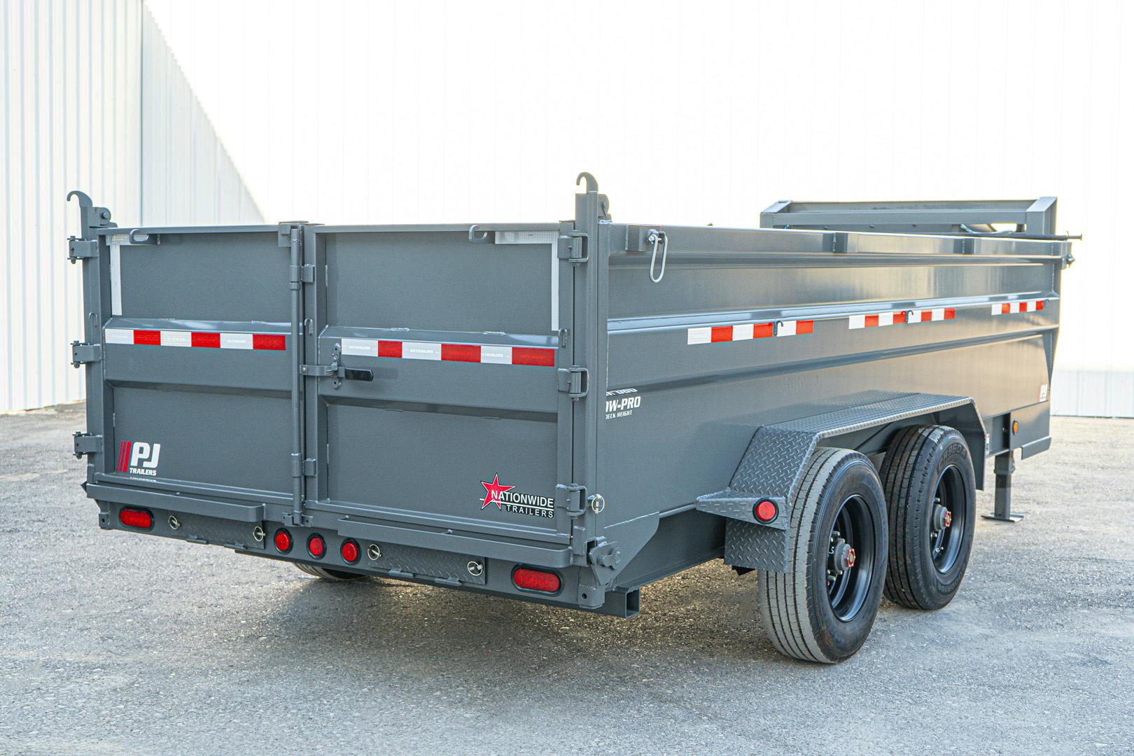 PJ Trailers 16'x83" Gooseneck HD Low Pro Dump Trailer w/ 3' Sides (DE) - Image 23