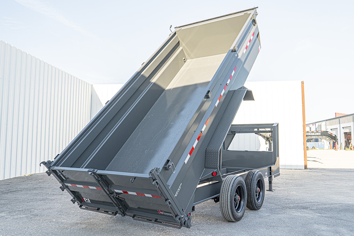 PJ Trailers 16'x83" Gooseneck HD Low Pro Dump Trailer w/ 3' Sides (DE) - Image 29