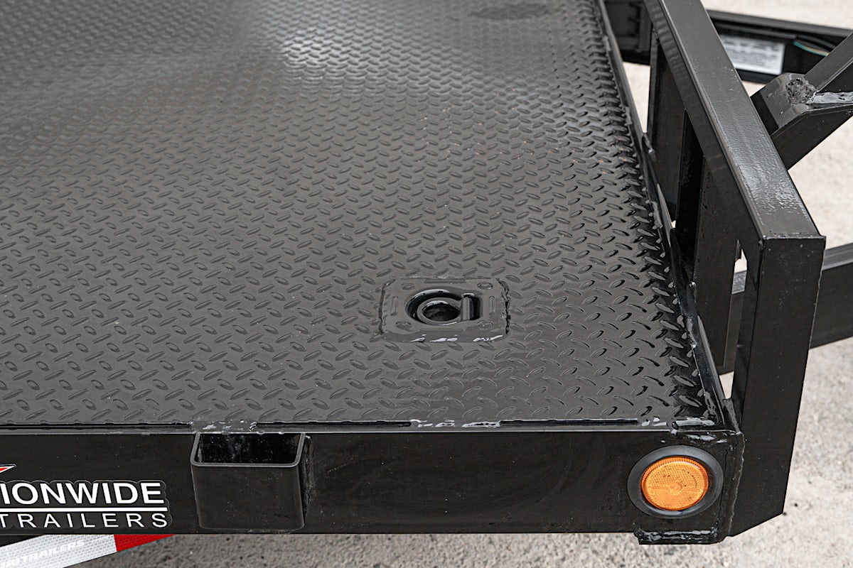 PJ Trailers 18'x83" 5" Channel Car Trailer w/ Steel Deck (C5) - Image 6