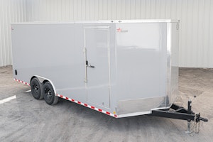 CellTech 8.5'x20' All-Steel Enclosed Cargo Trailer w/ Rear Ramp Door (C2)