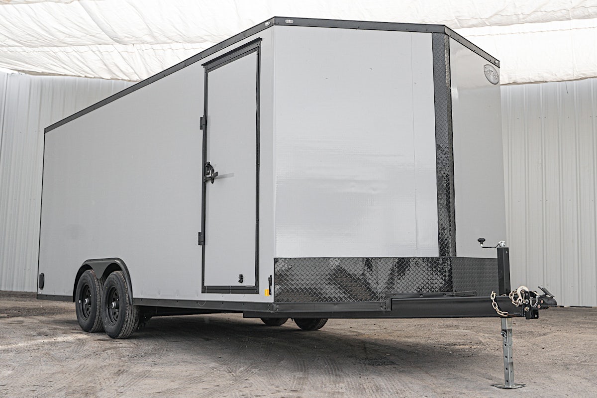 CellTech 8.5'x20' All-Steel Enclosed Cargo Trailer w/ Rear Ramp Door (C2) - Image 3