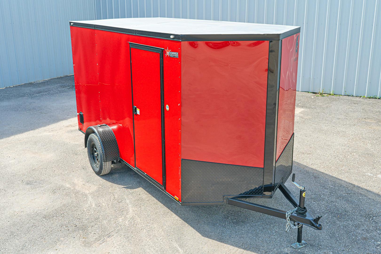 Spartan 6'x12' Enclosed Cargo Trailer w/ Rear Ramp Door (C1) - Image 1