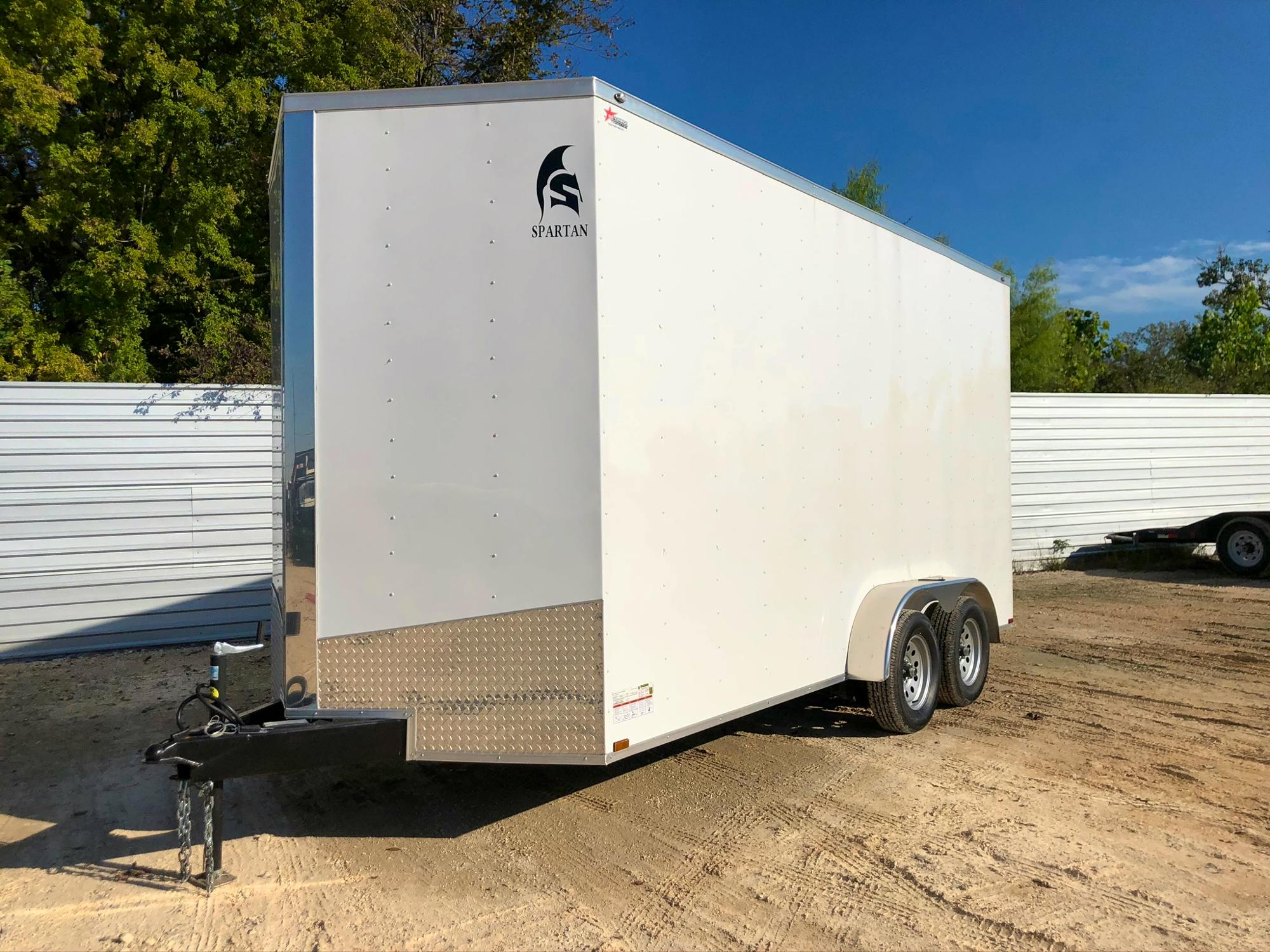 Spartan 7'x16' All-Steel Enclosed Cargo Trailer w/ Rear Barn Doors (C2) - Image 6