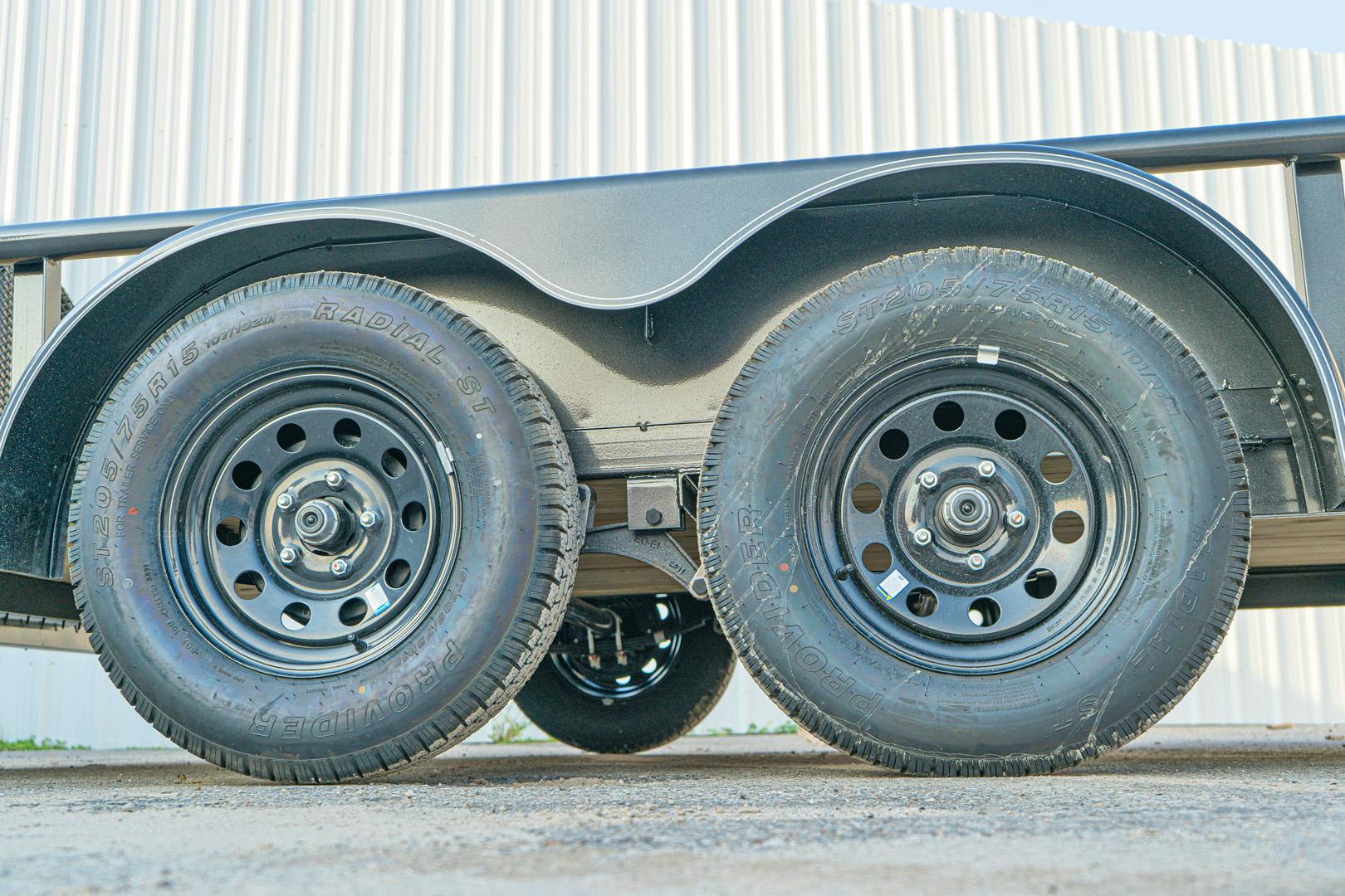 X-ON 16'x83" Utility Trailer w/ 3' Gate (U2) - Image 7