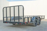 X-ON 16'x83" Utility Trailer w/ 4' Gate (U2) Stock #85735 - Thumbnail 3