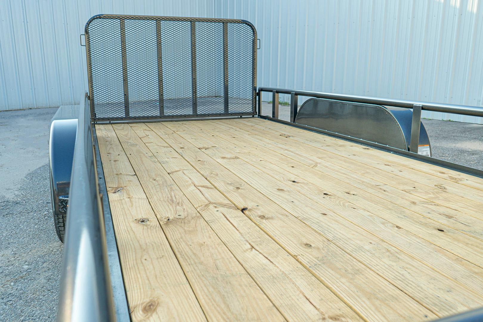 X-ON 16'x83" Utility Trailer w/ 4' Gate (U2)